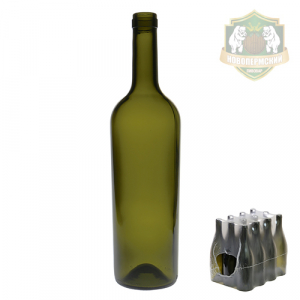 Бутылка винная «Самба» 0,75 л упаковка 12 шт