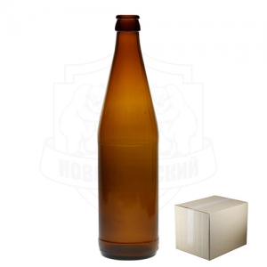 Бутылка пивная коричневая 0,5 л. коробка 20 шт