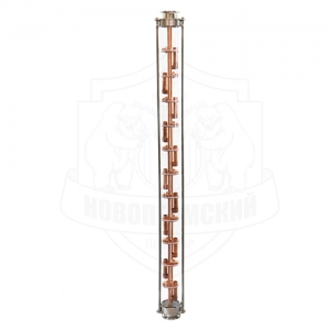 Колпачковая колонна 75 см CLAMP 1,5 (медь)