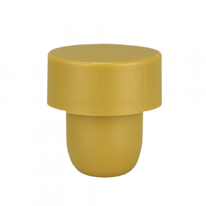 Т-образная пробка «19» золотистый