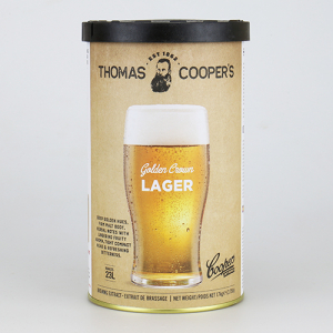 Набор Coopers 1,7 кг Golden Crown Lager (Лагер)