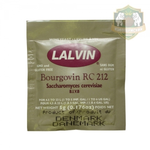 Винные дрожжи Lalvin Bourgovin RC-212, 5 гр
